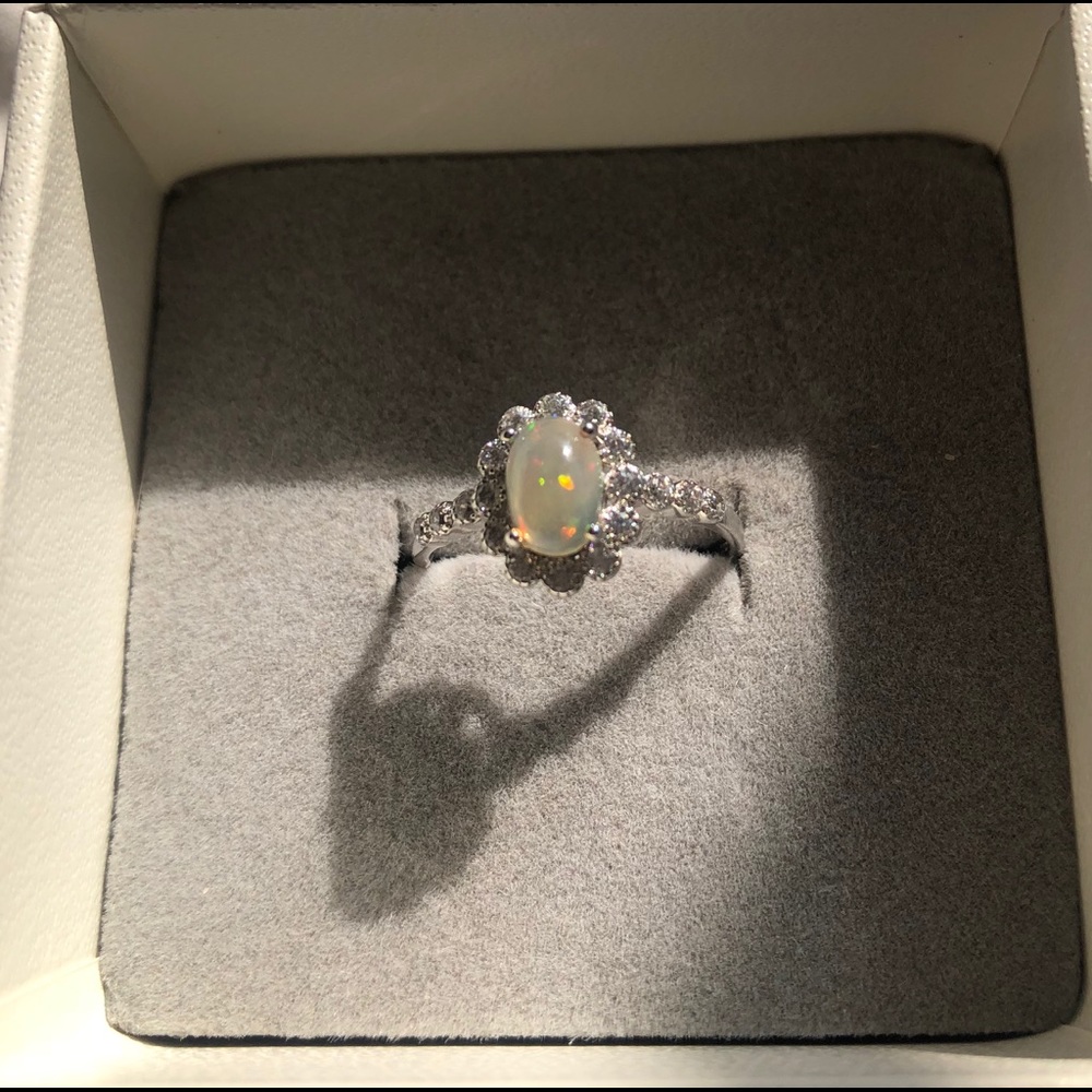 Natural Opal Ring